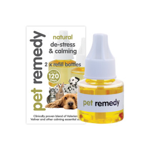Pet Remedy Calming Essential Oil Plug Diffuser Refills for Pets - 2x40ml