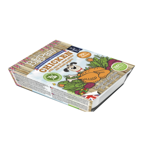 Little Big Paw Chicken with Spinach, Sweet Potato and Peppers Wet Dog Food-390g