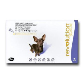 Revolution Mini Breed 2.5-5kg Dog Parasiticide