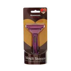 Rosewood Grooming Moult Stoppa Dog Brush
