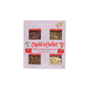 Rosewood Cupid & Comet's Four Course Meal Cat Treat Box - 80g
