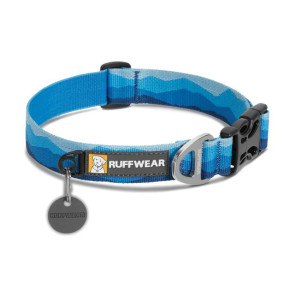 Ruffwear Hoopie Everday Dog Collar - Blue Mountains