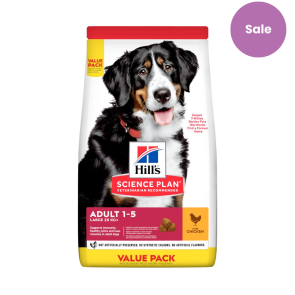 Hill's Science Plan Chicken Adult Large Breed Dog Food -15kg + 3kg Free
