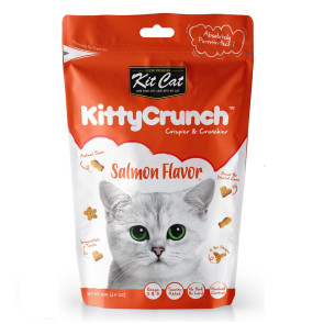 Kit Cat Salmon Kitty Crunch Treats - 60g