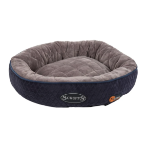 Scruffs Self-Heating Thermal Ring Cat Bed - Navy
