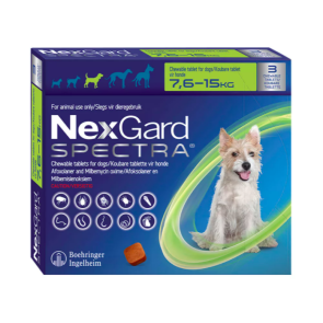 Nexgard Spectra Chewable Tablet - 7.6 - 15 kg-Single