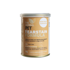 The Herbal Pet Tearstain Formula Pet Supplement