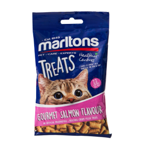 Marlton's Healthy Centre Cream-Filled Salmon Cat Treats - 50g