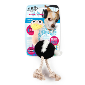 All for Paws Ultrasonic Ostrich Dog Toy