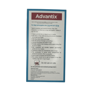 Advantix Medium Dog 4-10kg Spot-on Tick & Flea Treatment 1 Pack