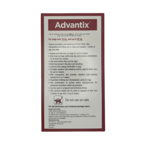 Advantix Large Dog 10-25kg Spot-on Tick & Flea Treatment 1 Pack
