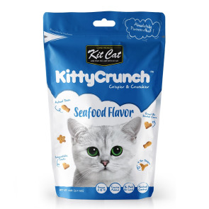 Kit Cat Seafood Kitty Crunch Treats - 60g 