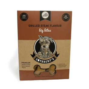 Cuthbert's Grilled Steak Large Dog Biscuits - 1kg