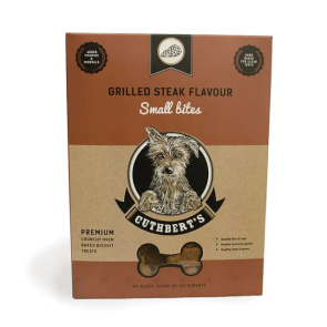 Cuthbert's Grilled Steak Small Dog Biscuits - 1kg