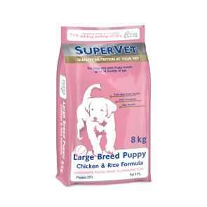 SuperVet Large Puppy Food