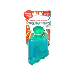 Takamisu Chilled & Chewy Freezable Lolly Dog Toy - Turquoise