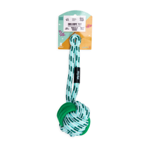 Dog Days Rope Knot Green Dog Toy