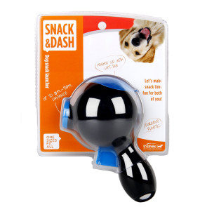 L'Chic Treat Launcher Dog Toy - Black