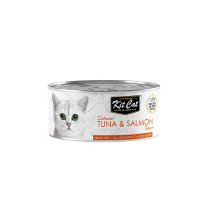 Kit Cat Deboned Tuna & Salmon Aspic Adult Cat Wet Food - 80g