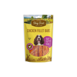 Dog Fest Chicken Fillet Bars Dog Treats - 90g