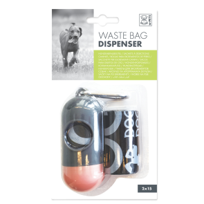 M-Pets Waste Bag Dispenser – Assorted Colours 