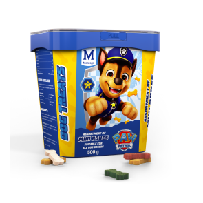 Montego PAW Patrol Assorted Mini Bones Dog Treats Tub - 500 g