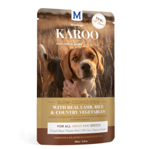 Montego Karoo Lamb, Rice & Country Vegetables Adult Dog Wet Food Pouch - 150g