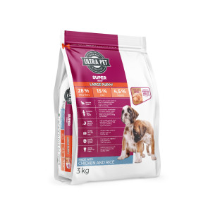 Ultra Dog Superwoof Chicken and Rice Large Puppy Food