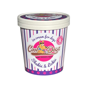 Cool Dogs Shakin & Lickin  AddIn' Favorite Treats Dog Ice Cream - 165g