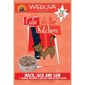 Weruva Mack, Jack & Sam Cat Food Pouch