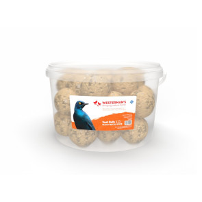 Westerman's Suet Peanut Bird Seed Snack Balls-25x125g