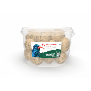 Westerman's Suet Worms & Bugs Bird Seed Snack Balls - 25x125g