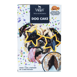 Wolf & Women Peanut Butter & Rooibos Dog Cake Box