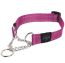 Rogz Utility Obedience Half-Check Dog Collar-Pink