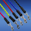 Rogz Rope Long Fixed Dog Lead-Colours