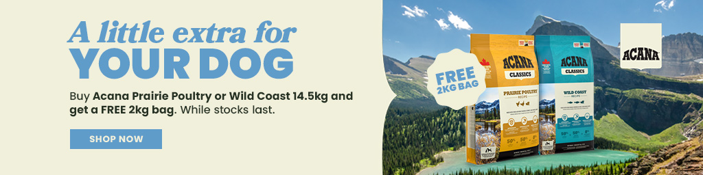 Acana Dog Food Category Banner Acana Dog Food Category Banner