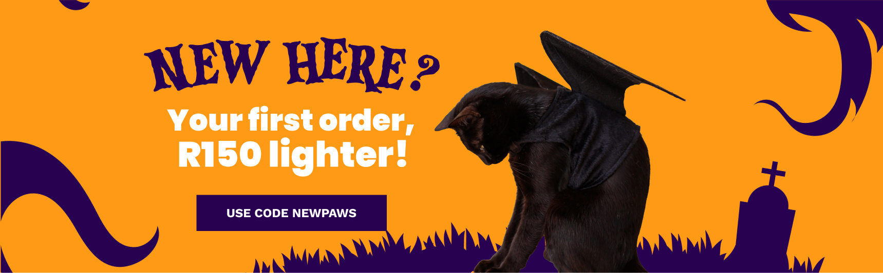 Don't miss out on Pet Heaven's Trick or Treat Halloween deals